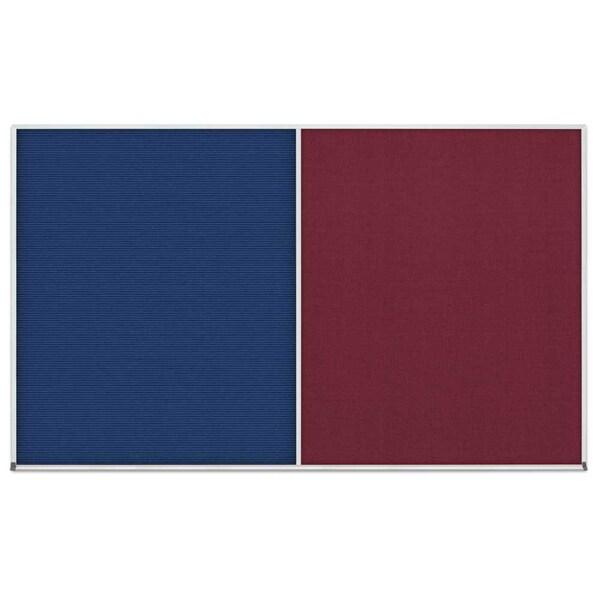 Enclosed Corkboard, 1 Door, 48"x36", 4" Fra